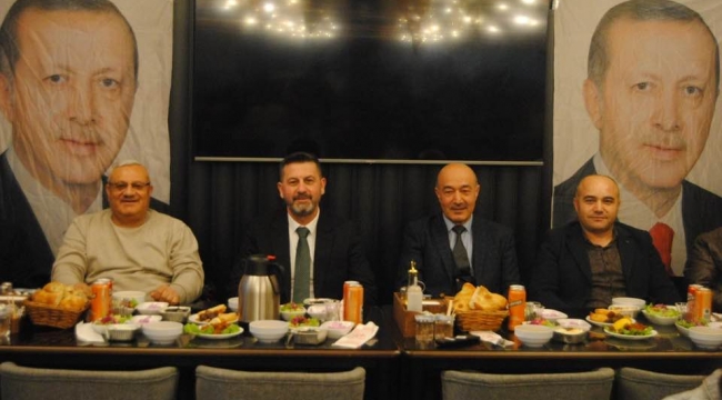 AK PARTİLİLER GÖNÜL SOFRASINDA BULUŞTU...