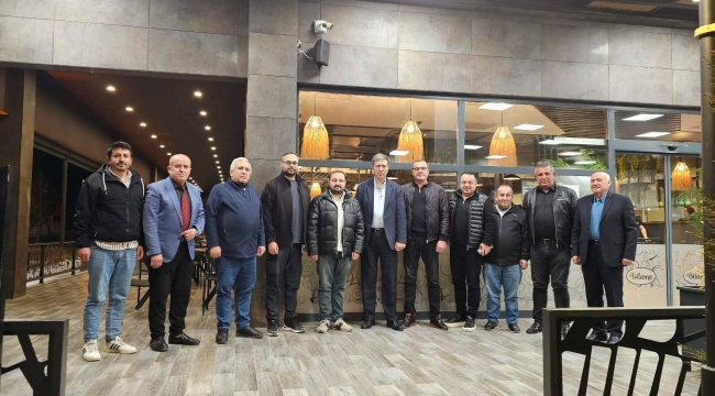 SALİH ZEKİ ÖZTEKİN, GAZETECİLERLE İFTARDA BULUŞTU...