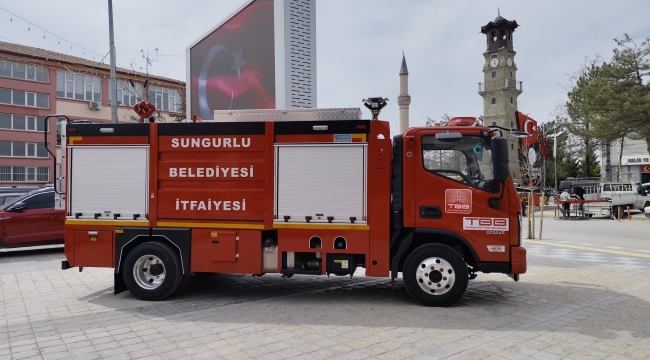 SUNGURLU BELEDİYESİ ARAÇ FİLOSUNU GÜÇLENDİRİYOR...