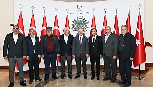 VALİ ALİ ÇALGAN, SUNGURLU KÖY MUHTARLARINI KABUL ETTİ