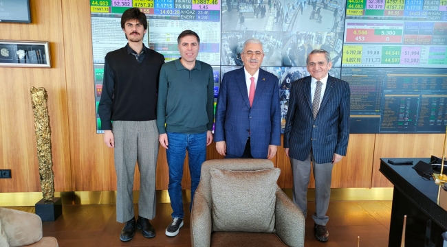 EFE AKKAŞ VE RECEP ŞEYHOĞLU, AHMET AHLATCI’YI ZİYARET ETTİ…