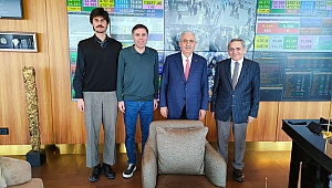 EFE AKKAŞ VE RECEP ŞEYHOĞLU, AHMET AHLATCI’YI ZİYARET ETTİ…