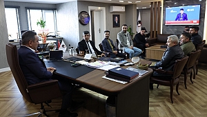 ERKAN KOR, MUHSİN DERE’Yİ ZİYARET ETTİ