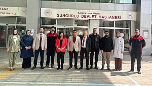 HASTANEDE YANGIN TATBİKATI YAPILDI