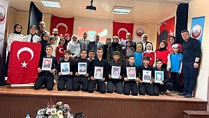 ÖĞRENCİLER OKULLARINA ADI VERİLEN ŞEHİDİ ANDI