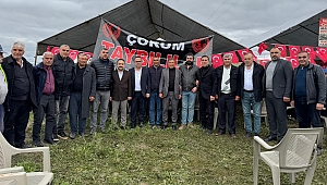 TAYBI KÖYÜNDE YAĞMUR VE ŞÜKÜR DUASI YAPILDI...