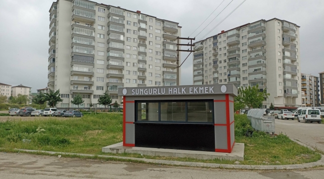 HALK EKMEK BÜFELERİ YERİNİ ALMAYA BAŞLADI