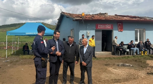 KAYMAKAM KÖKSAL, VATANDAŞLARIN YANINDA...