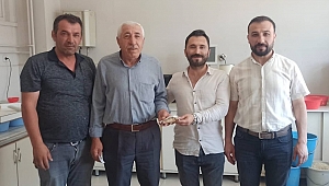 İLK ARPA HASADININ TONU 12 BİN 40 LİRAYA SATILDI...