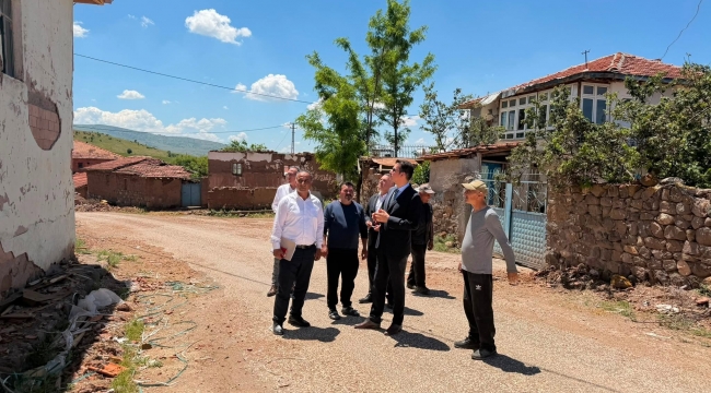 KAYMAKAM KÖKSAL OYACA’DA İNCELEMELERDE BULUNDU 