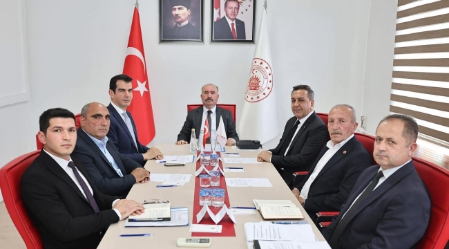 OSB'NİN YÖNETİM KURULU TOPLANTISI GERÇEKLEŞTİRİLDİ...