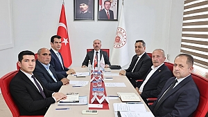 OSB'NİN YÖNETİM KURULU TOPLANTISI GERÇEKLEŞTİRİLDİ...